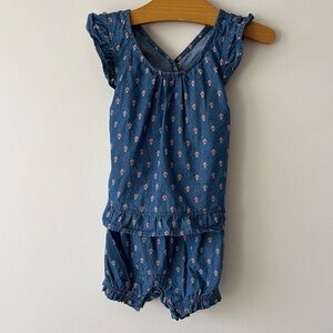 GAP Blue Polka Dot Jumpsuit for Playful Days